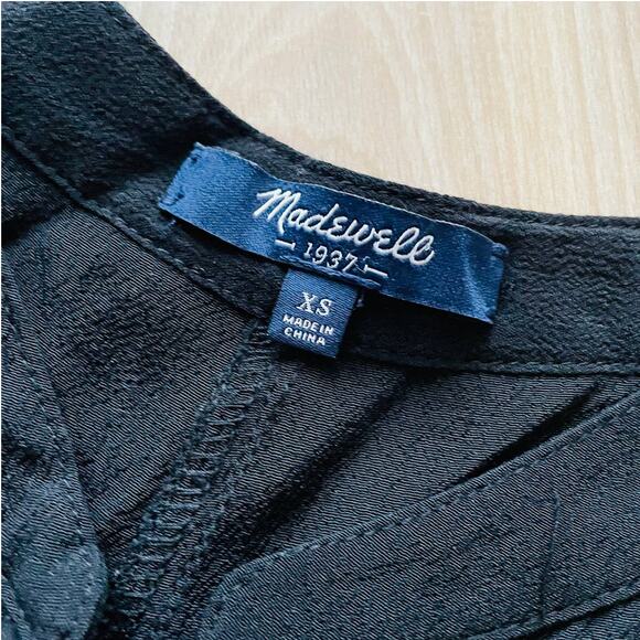 MADEWELL Colorblock Sleeveless Tunic Dress XS - Picture 3 of 6